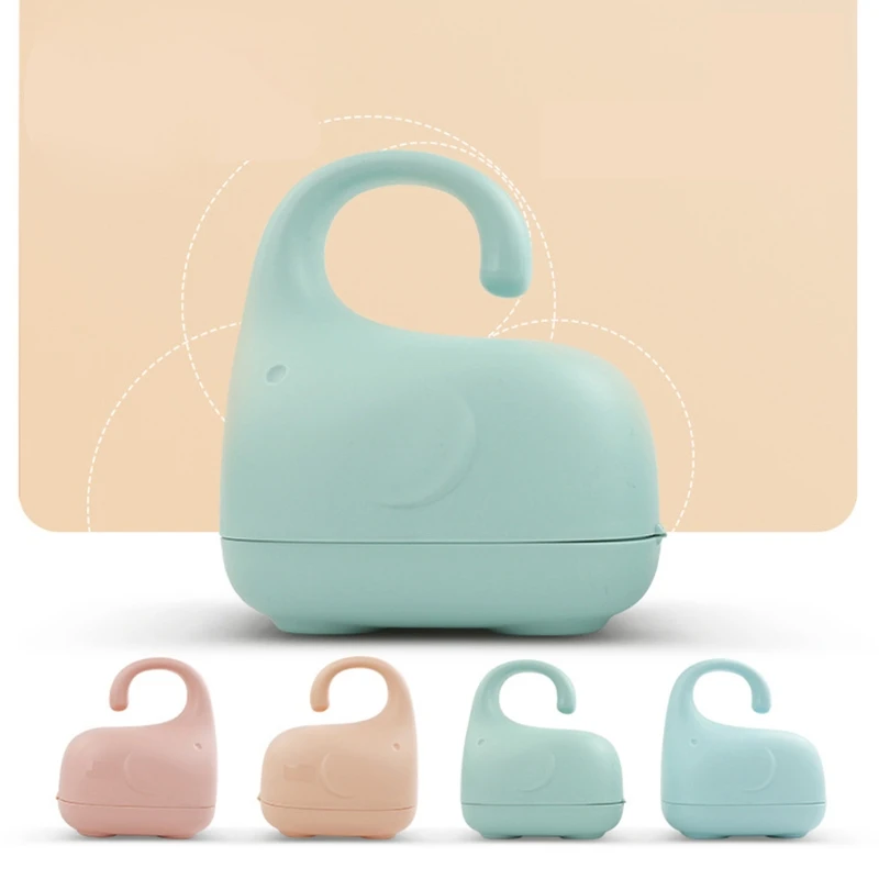 

Portable Baby Pacifier Box Dustproof Cute whale-Shaped Pacifier Snack Travel Storage Box Safe PP Nipple Holder Case