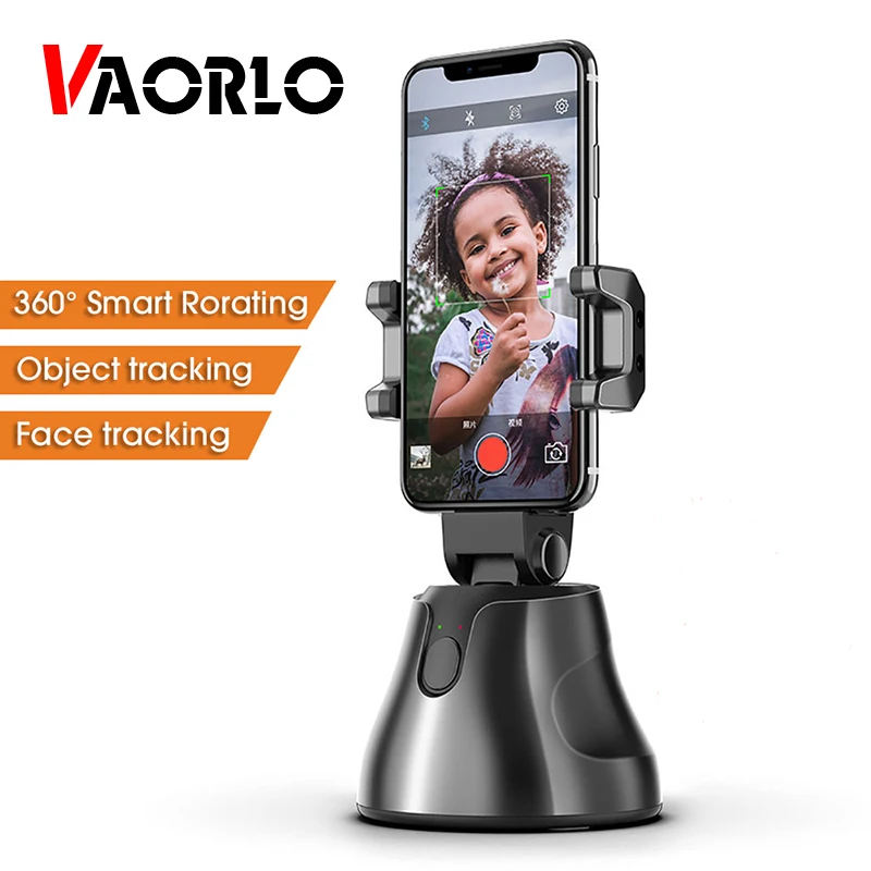 Умная селфи-палка VAORLO со встроенным шарниром и возможностью поворота на 360
