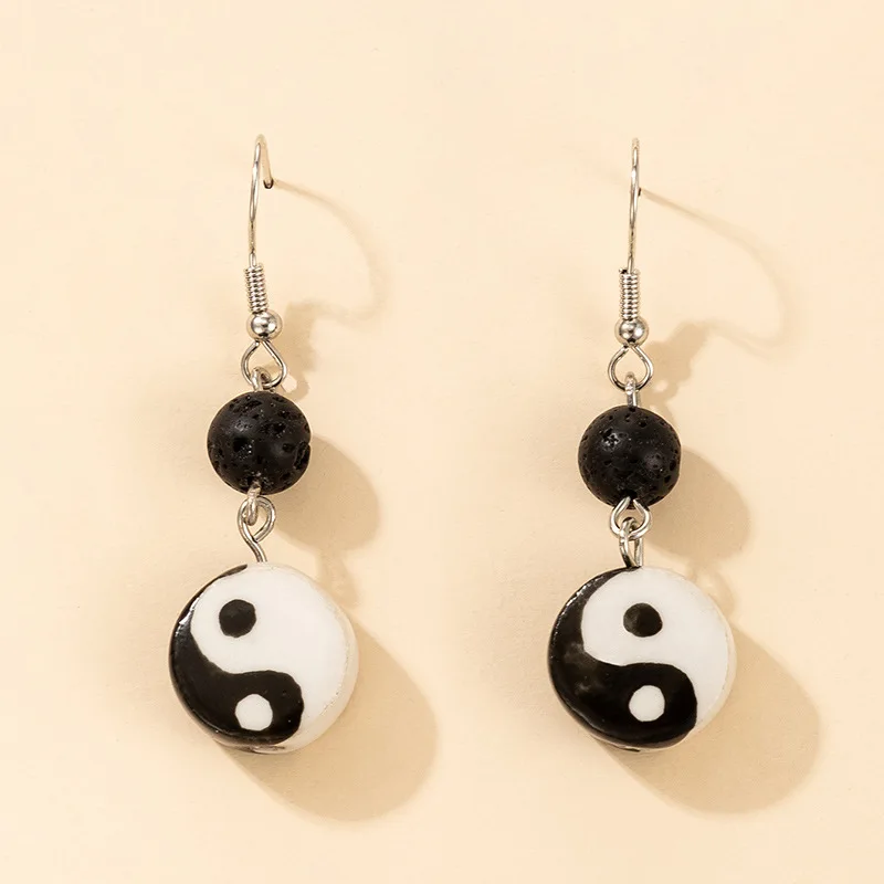 Модные металлические геометрические серьги женские этнические серьги-подвески