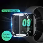 Прозрачный защитный чехол из ТПУ для OPPO Watch 2, защитный мягкий чехол 41 мм 42 мм 46 мм, защитный бампер для экрана