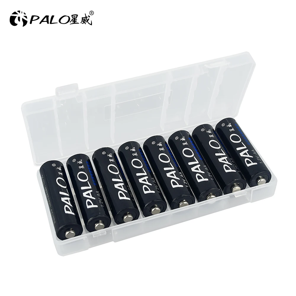 PALO 2a AA Аккумуляторная батарея NiMH 1 2 V 3000mAh Aa аккумуляторные батареи для игрушечной