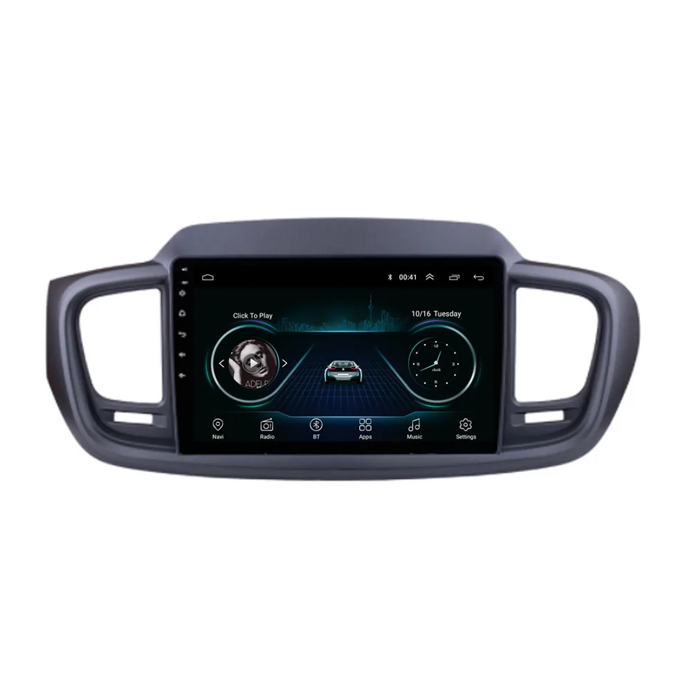 Мультимедийный проигрыватель для KIA SORENTO 2015 4G LTE Android 10 1 стерео DVD плеер навигация