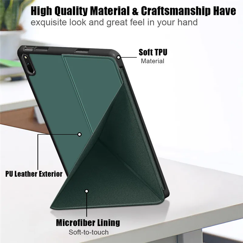 for huawei matepad 11 tablet case smart magnetic shell for huawei matepad 11 case 11 inch 2021 10 95 2021 dby w09 cover case free global shipping