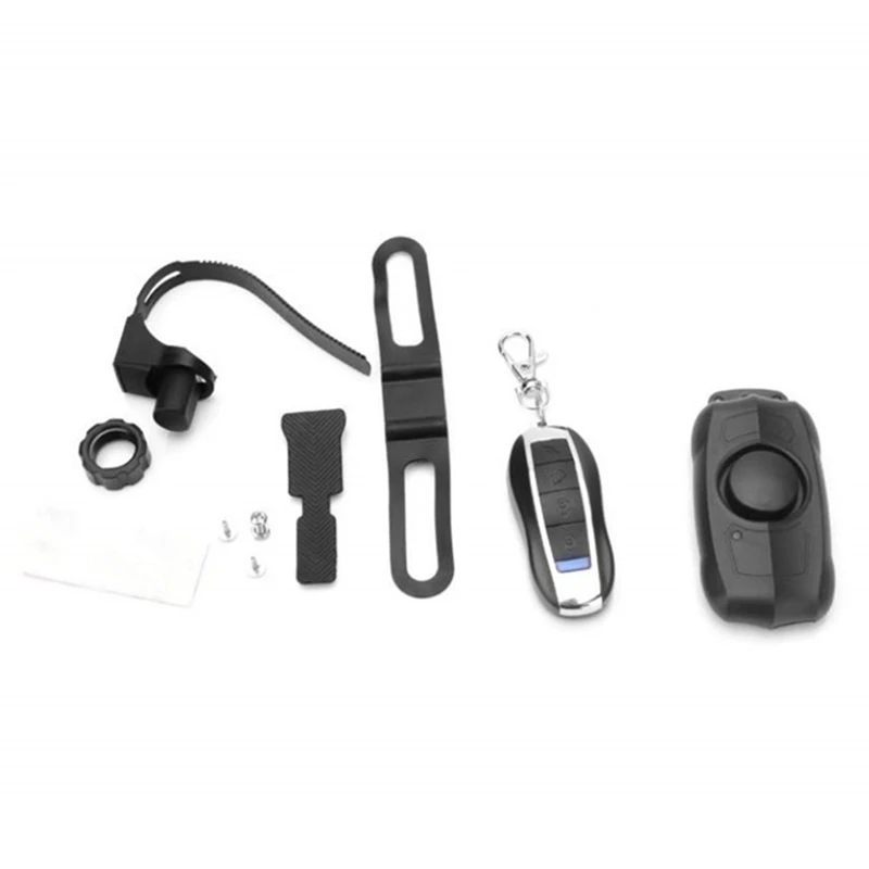 Usb Rechargeable Wireless Anti-Theft Vibration Motorcycle Bike Bicycle Security Lock Alarm With Remote Control | Спорт и развлечения