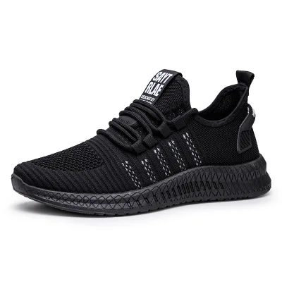 

2020 new autumn men's shoes sports shoes men's breathable shoes men's casual running flying woven tide shoes PBX015