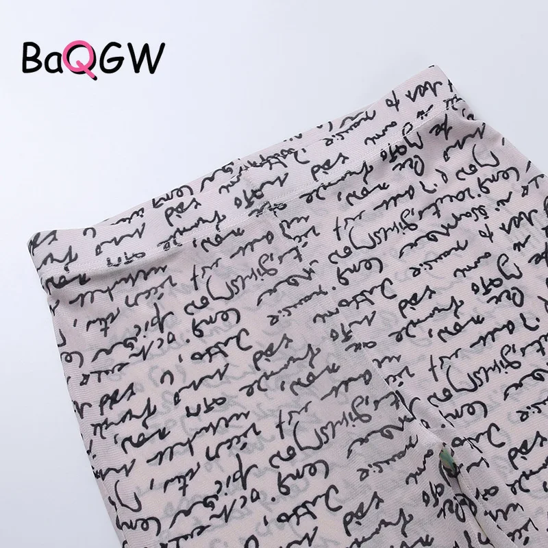 BaQGW пикантная обувь из сетчатой ткани с длинными рукавами двух частей комплект