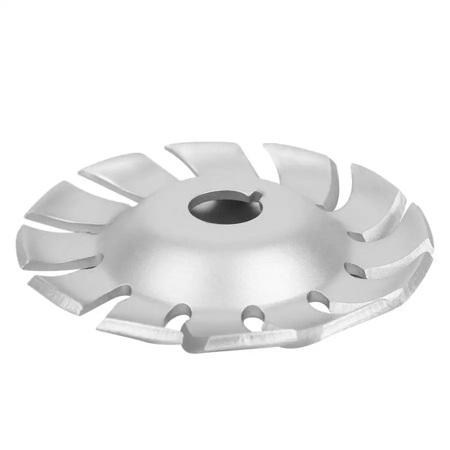 

Engraver Wood Cutting Disc Sliver 12 Teeth 90x16mm Carving Cutter for Angle Grinder Woodworking Tool Belt Grinder