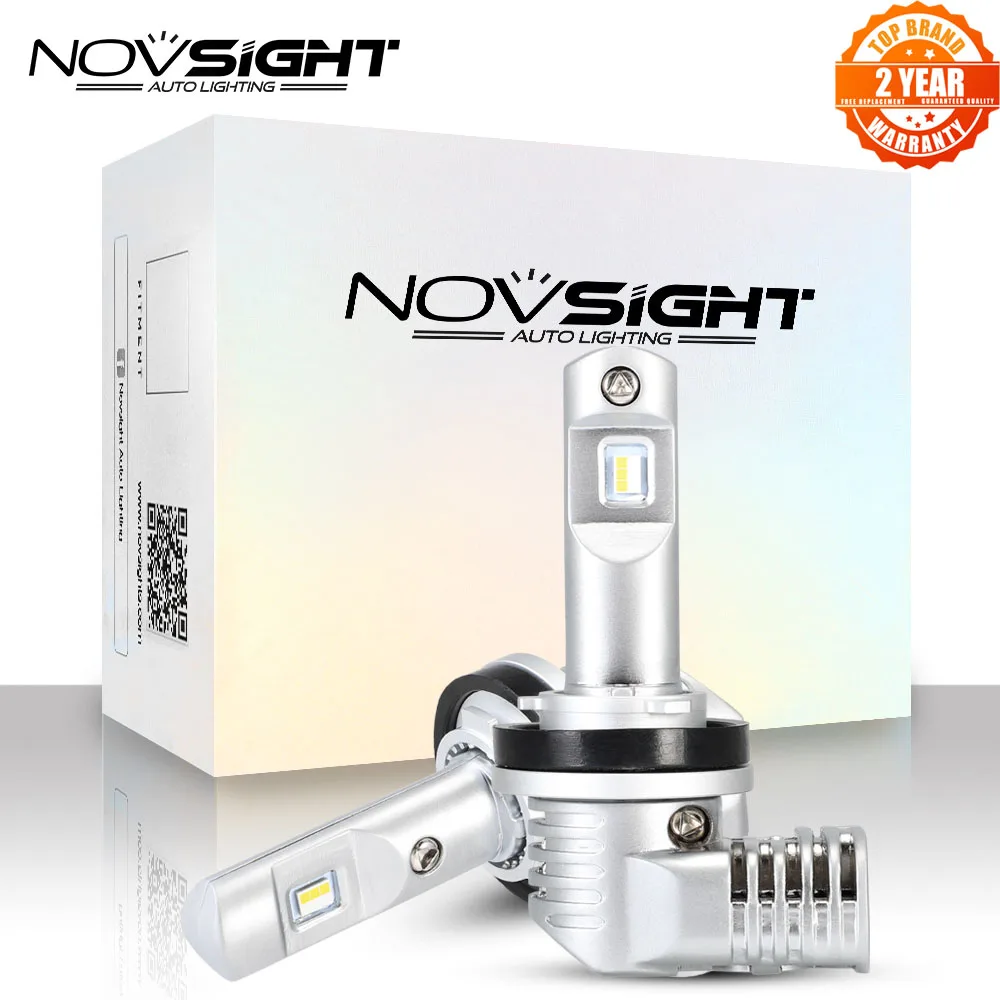 1:1 DESIGN NOVSIGHT H4 H7 Led Car Headlight H11 H16JP 9005 9006 9012 D1S P13 PSX24W PSX26W 50W 10000LM 6500K Fog Light|Передние LED-фары