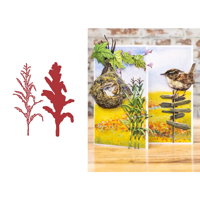 

Twigs Metal Cutting Dies For Diy Scrapbooking Crafts Dies Cut Stencils Maker Photo Album Template Handmade Decoration 2021 New