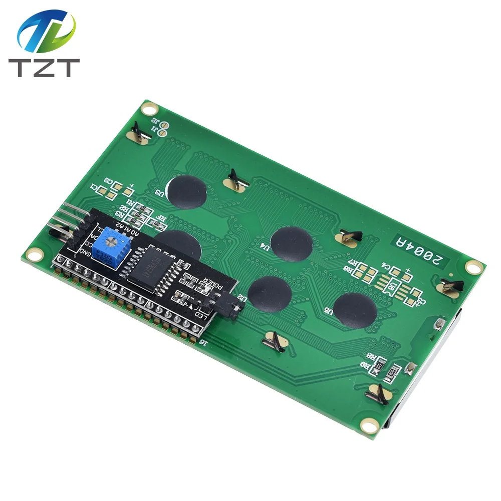 1 шт. lcd 2004+ igc 2004 20x4 2004A синий/зеленый экран HD44780 символ lcd/w IIC/igc последовательный интерфейс модуль адаптера