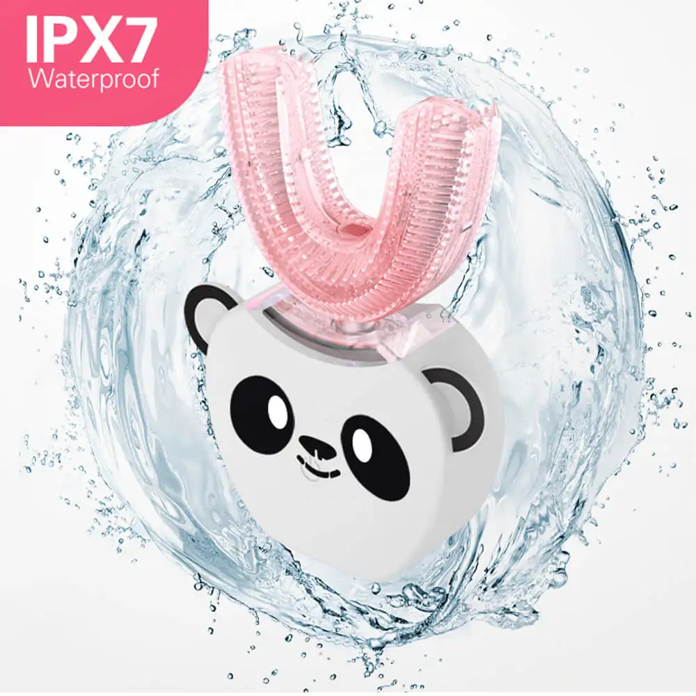 360 градусов детская звуковая электрическая зубная щетка музыкальная силиконовая