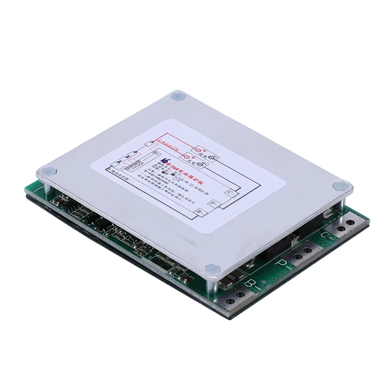 16S 60V 35A 18650 литий-полимерный аккумулятор Защитная плата BMS PCB с балансом для