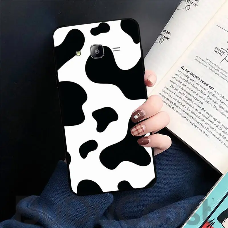 

black white cows print Phone Case For Samsung A31 A70 A20E S10 E S20 Plus Note 9 20