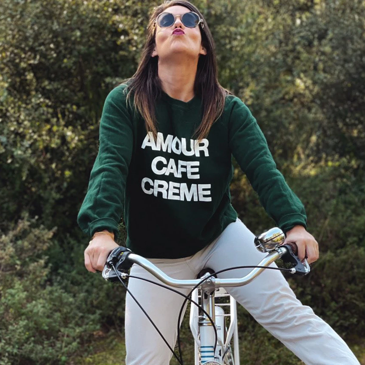 

Jastie/свитер с буквенным принтом; Коллекция 2022 года; Сезон осень-зима; Женский хлопковый пуловер с круглым вырезом и длинными рукавами; Женски...