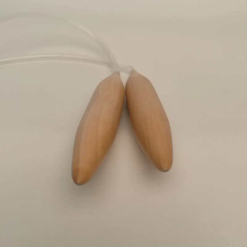 Вязальная игла диаметр 20 мм толстые круглые спицы из твердой древесины ручная