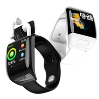 g36 smart watch bluetooth earphone 2 in 1 men women bt call siri hear rate blood pressure for bracelet smart watch