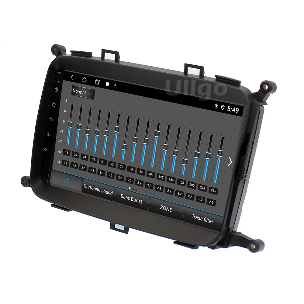 9 дюймов Восьмиядерный Android 0 автомобильный DVD GPS для Kia Carens 2013 + авторадио головный
