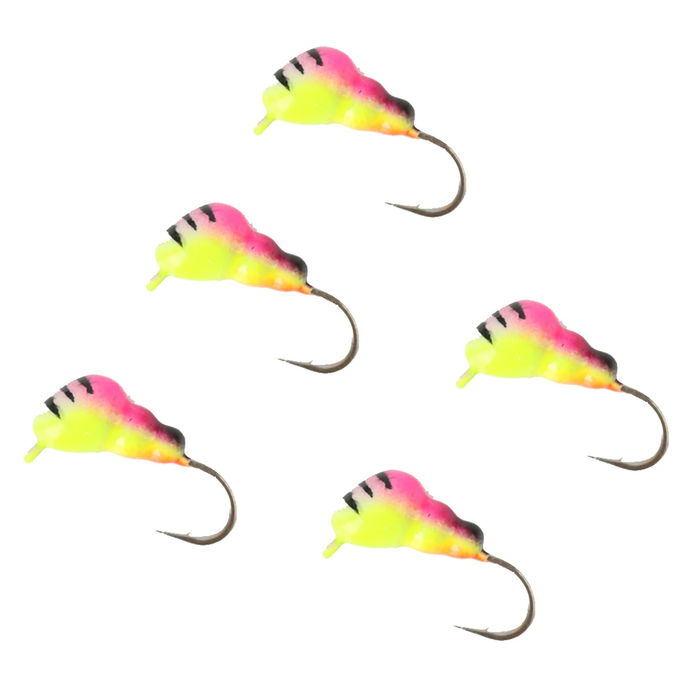 5pc Ant Ice jig 011 Maximumcatch 0,42 г-1,90 г вольфрамовый джиг для подледной рыбалки 11 мм-17 мм приманка для подледной рыбалки 16#14#12# японский крючок для зимней рыбалки - Цвет: 5pc Ant Ice jig 011