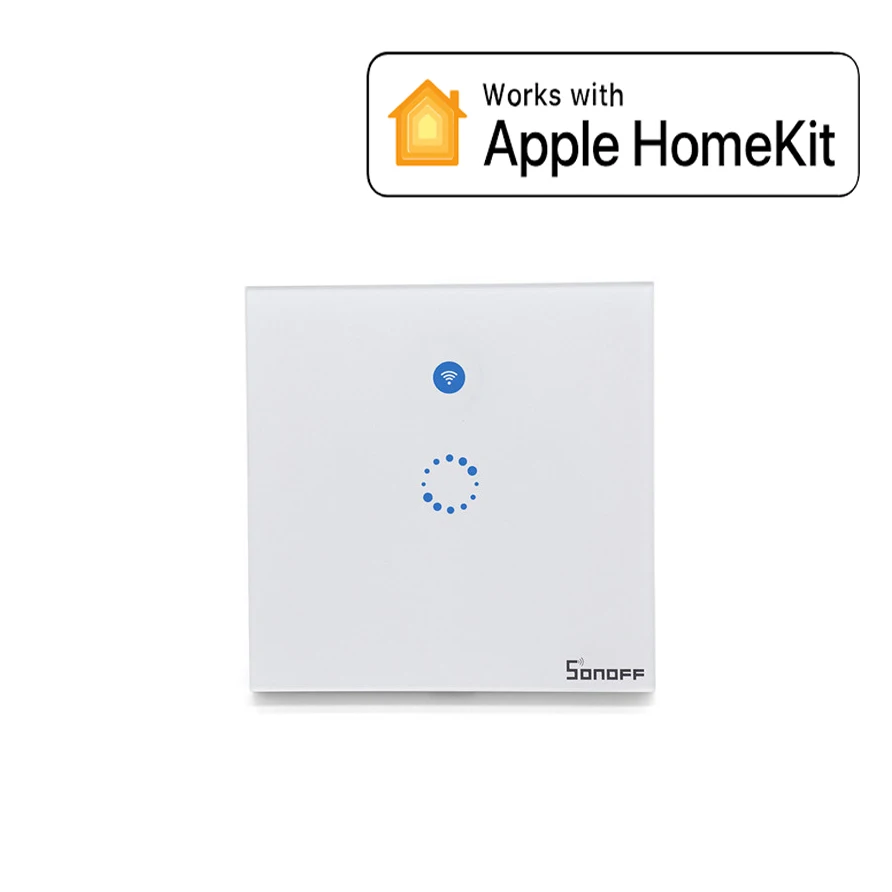 WiFi умный сенсорный выключатель ВКЛ/ВЫКЛ настенный 1/2/3 работать с Apple HomeKit для