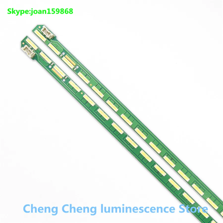 Новинка 2 шт./лот 46LED 537 мм Светодиодная лента для подсветки 49 дюймов FHD R L тип LG 49LF5400