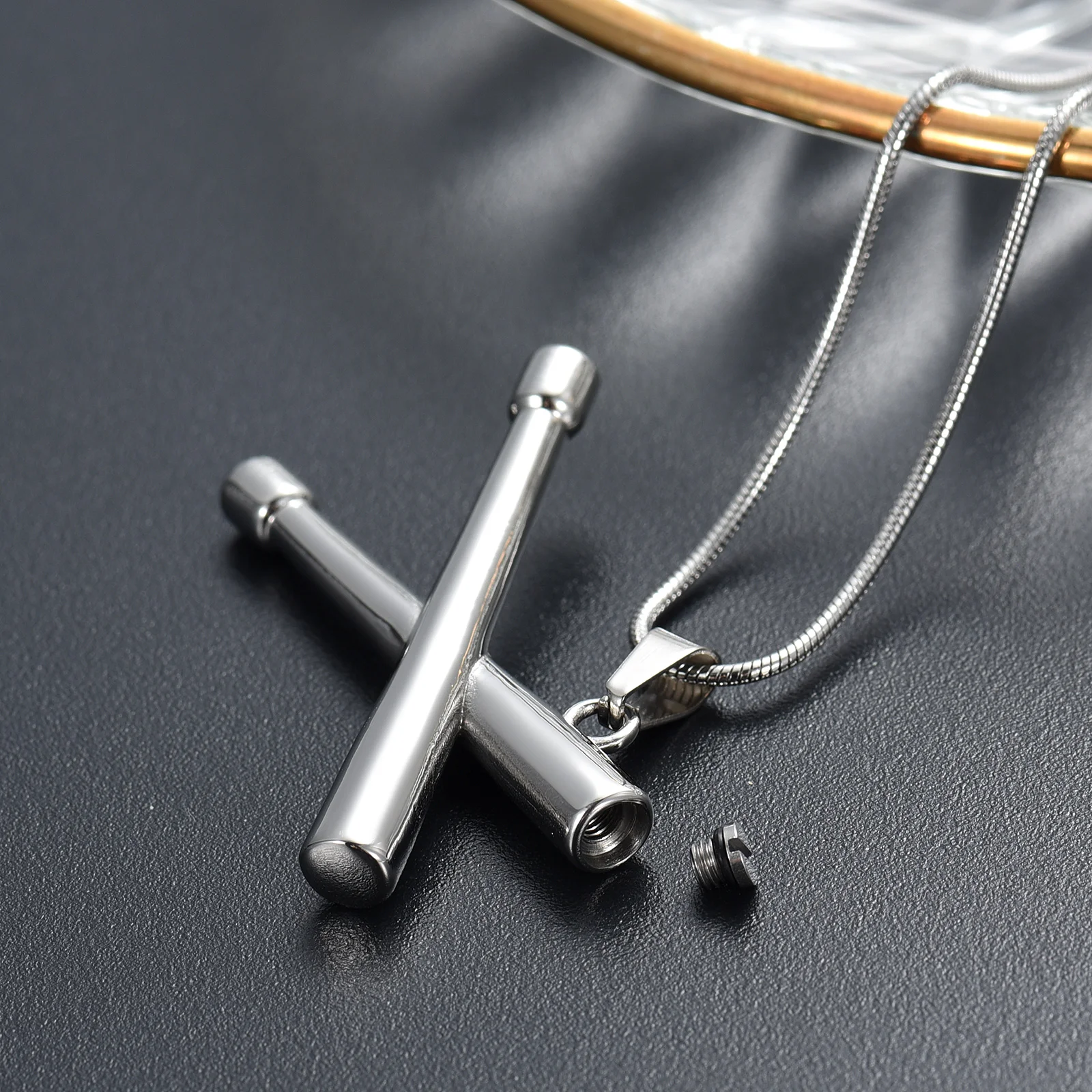 Ювелирные изделия для кремации нержавеющая сталь молоток подвеска урна на