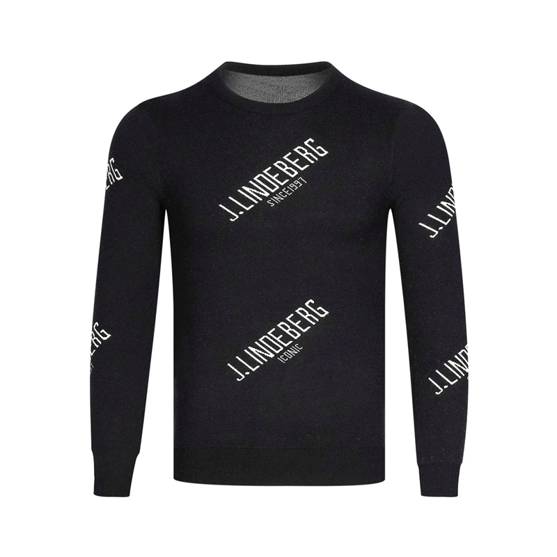 Осень зима новинка длинный рукав для игры в гольф свитер 3 Цвет мужские одежда