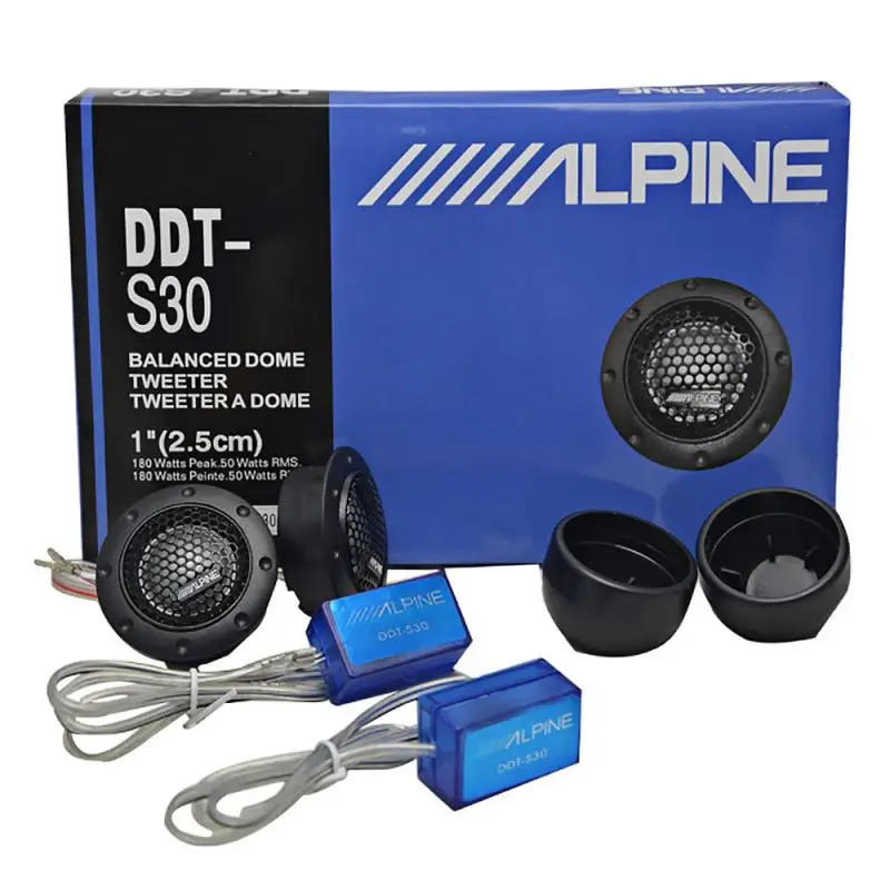 2X горные DDT S30 автомобильный стерео Динамик s музыка Мягкий купол