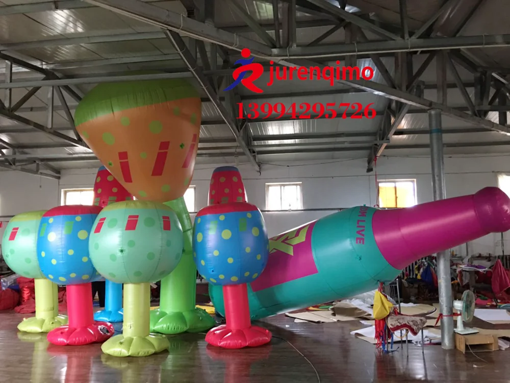 

Hot sale inflatable advertisement beer cup beer bottle air mold manufacturer customization