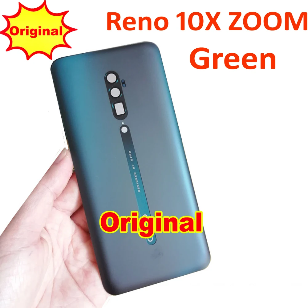 Оригинальный корпус задняя крышка для OPPO Reno 10X ZOOM батарейного отсека CPH1919 Крышка