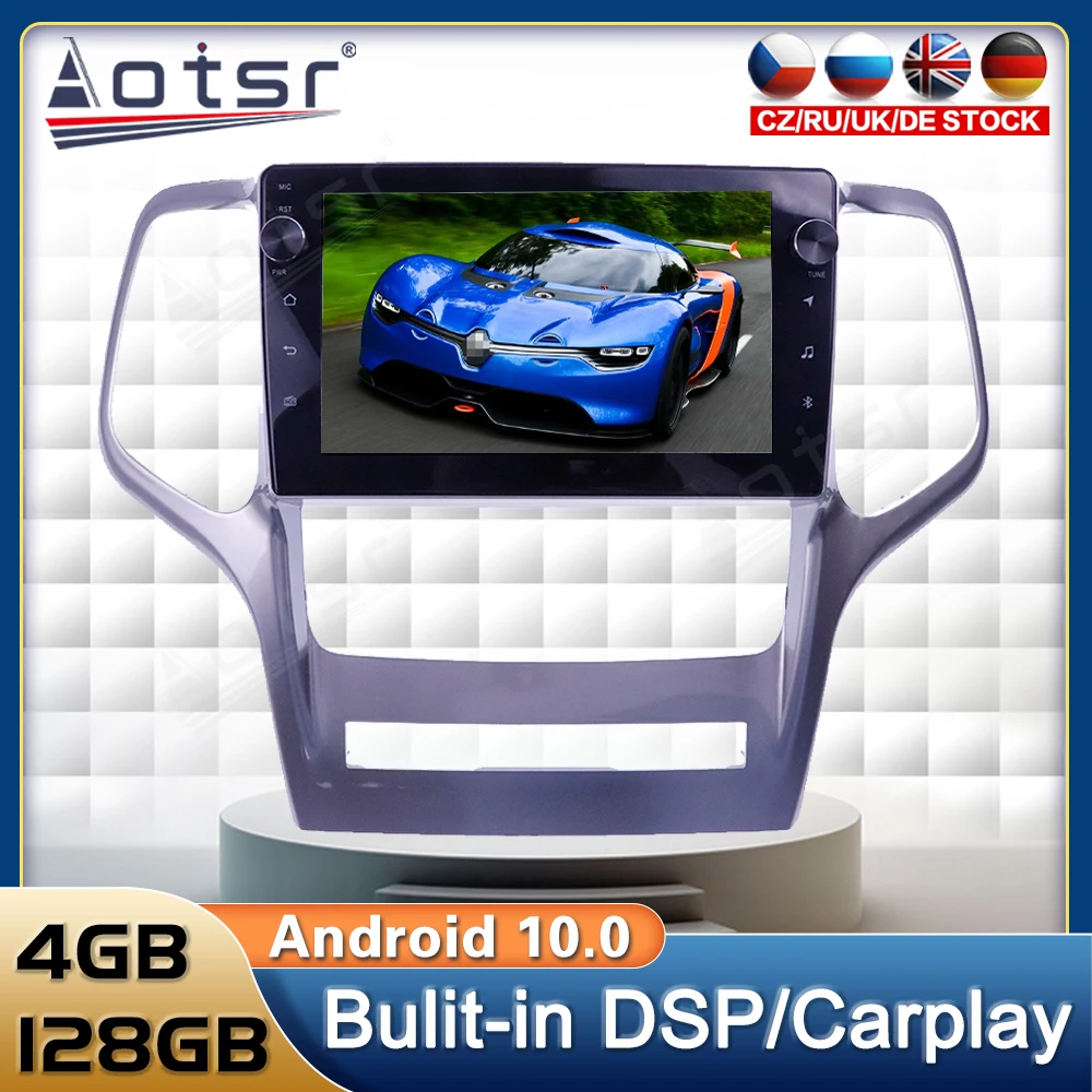 

Android Carplay For Jeep Grand Cherokee WK2 2008 2009 - 2013 Car Radio Video Multimedia Player Navi Stereo GPS No 2Din 2 Din DVD