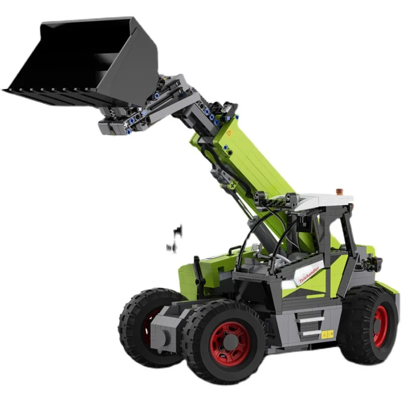 Bestellen Multi Funktion Loader Elektrische Fernbedienung High Tech Bausteine Ziegel Spielzeug Geburtstag Geschenk 61051 Engineering Series