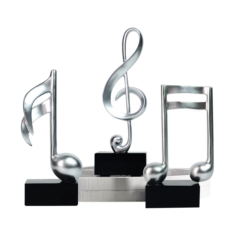

Creative Note Decoration Simple Home Study Decoration Resin Music Handicraft Living Room Piano Room Decoration