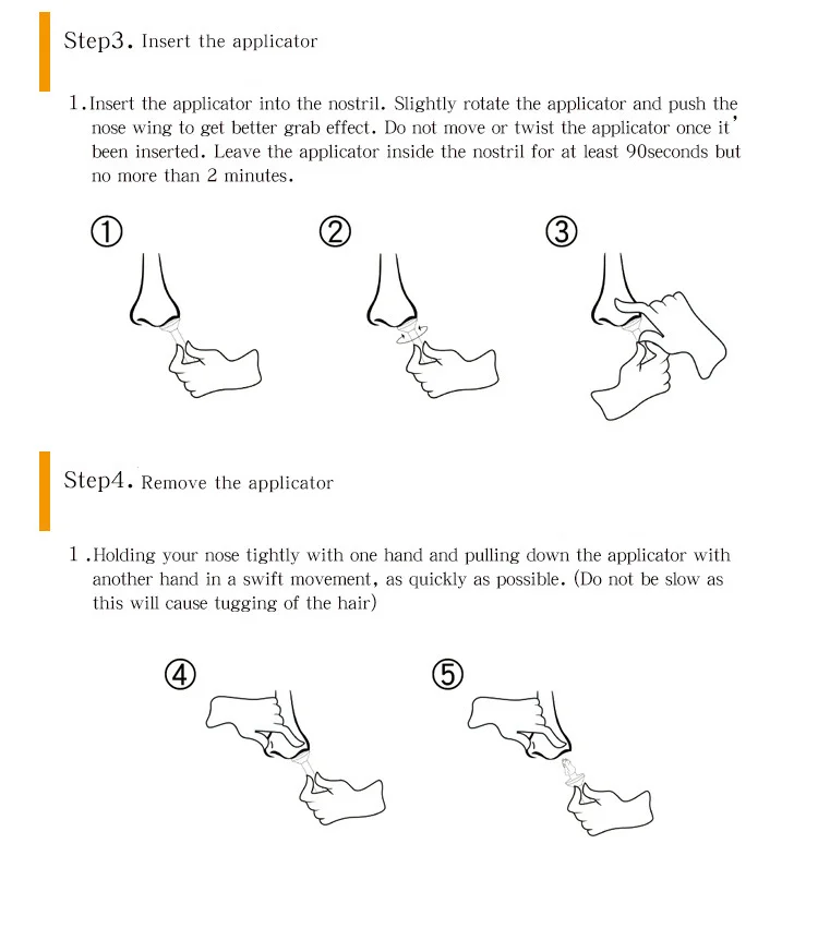 1 комплект воска для удаления волос в носу портативное косметическое средство
