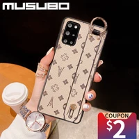 musubo brand wristband phone case for samsung galaxy a71 a70 a52 a50 a72 21s s21 s10 plus s20 fe note 20 ultra girls funda cover