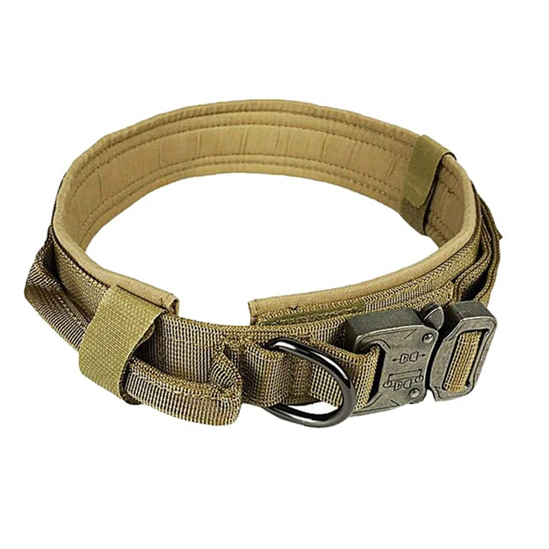 Ошейник нейлон Регулируемый поясной ремень военный тактический ошейники