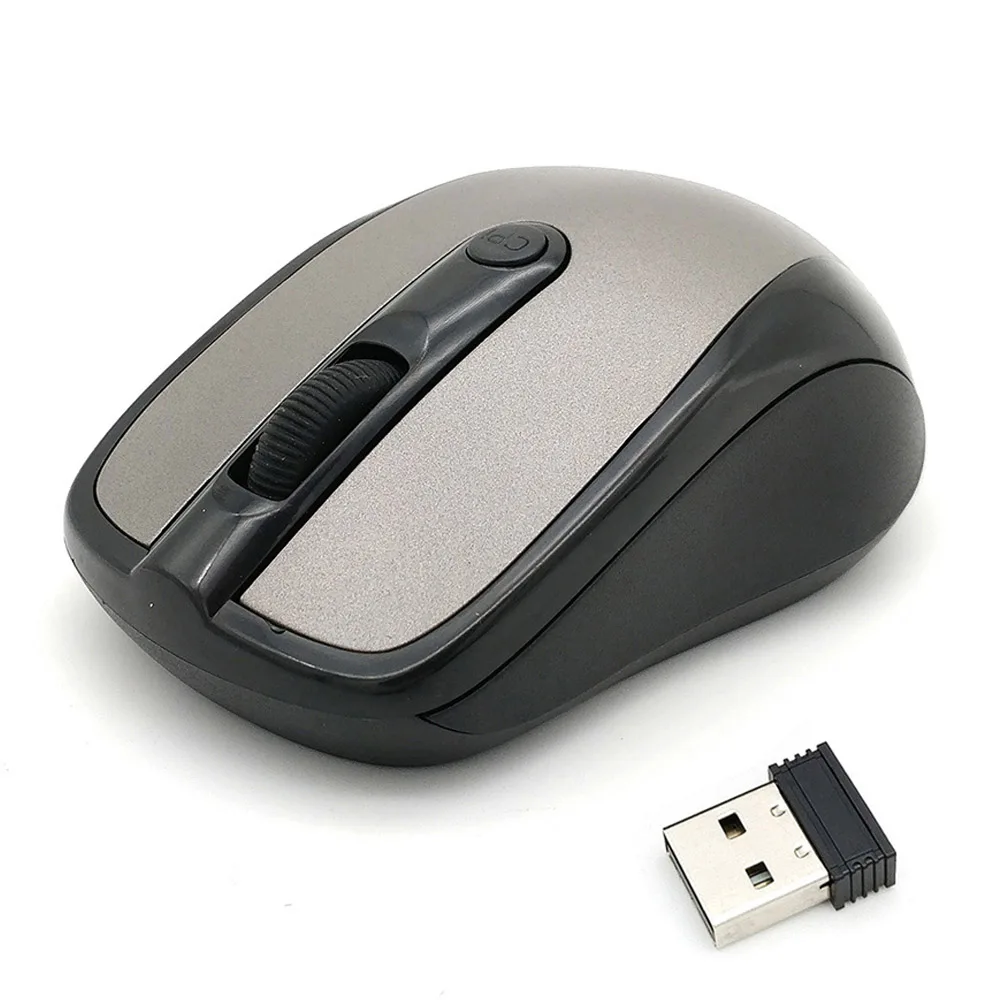 hop gaming 2 4ghz wireless optical mouse computer pc mice with usb adapter mause for pc laptop free global shipping