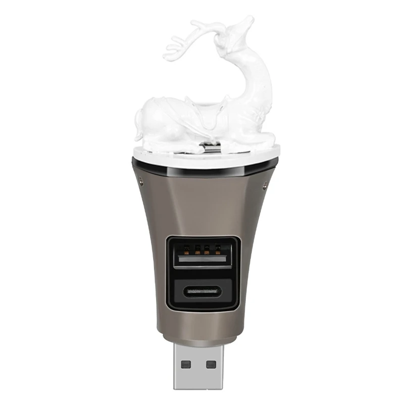 

Universal USB Mini Air Purifier Aroma with USB Port for Office Home Car