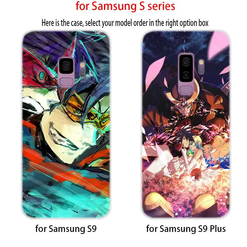 Мягкий силиконовый чехол для Samsung S21 S20 S11 S10 S9 S8 Plus lite 11e 10e Uitra S7Edge Tengen Toppa Gurren Lagann |