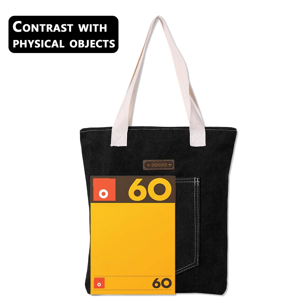 Сумка шоппер Холщовая тоут для женщин тканевая сумка через плечо Новые