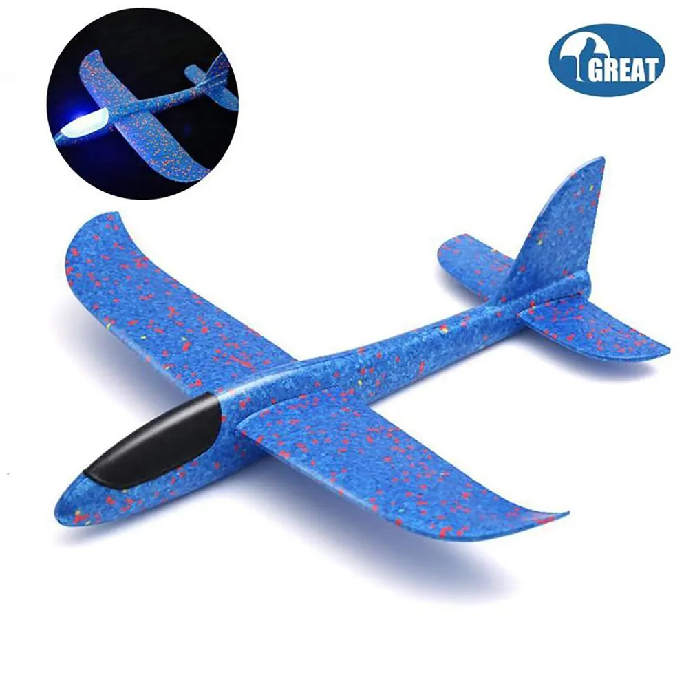 

Hand Throw Flying Glider Planes Foam Aircraft Model EPP Resistant Breakout Aircraft Party Game Children Outdoor Fun Gift Toys