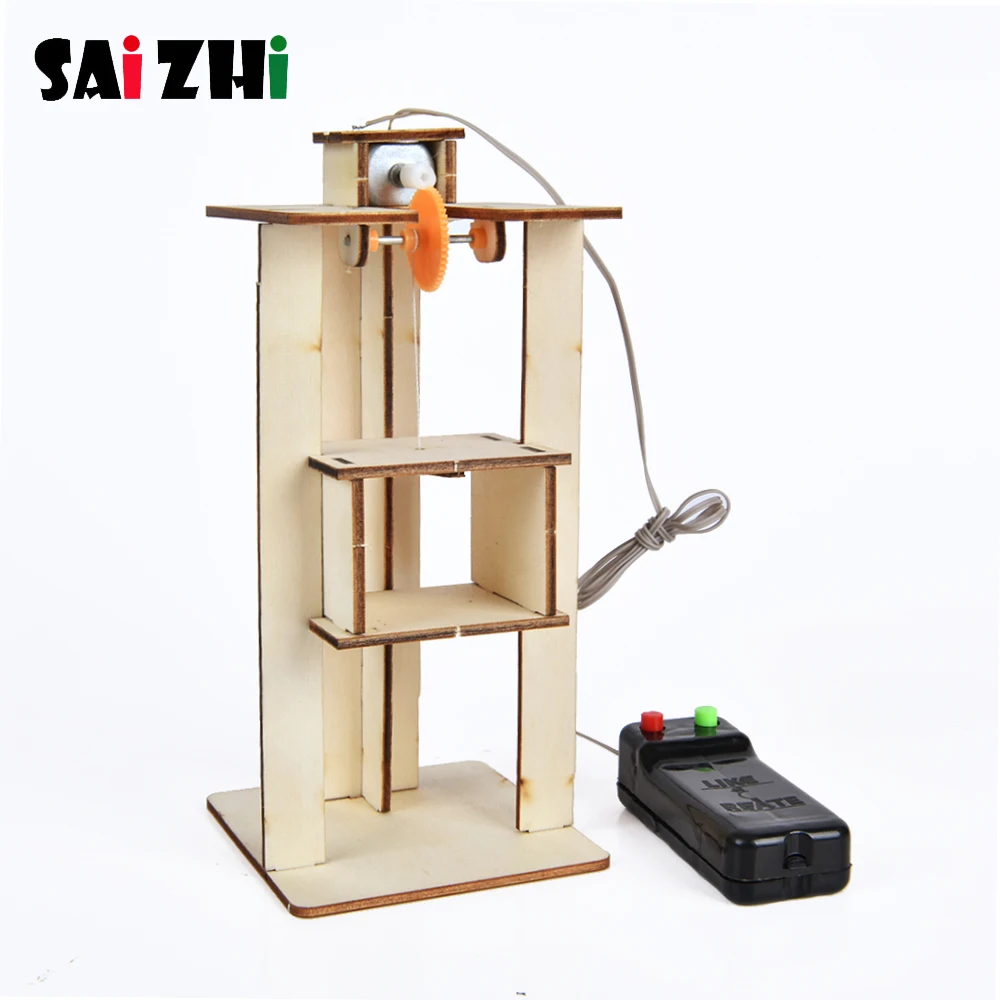 Saizhi DIY Детский научный эксперимент электрические научные модели наборы физика