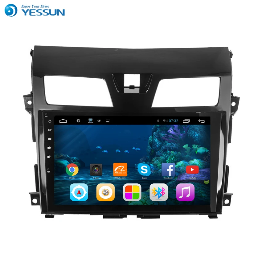 Автомагнитола YESSUN для Nissan Teana L33 2013 ~ 2018 Android GPS сенсорный экран HD стерео плеер