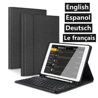 folio bluetooth keyboard case for ipad pro 9 7 ipad 6th 5th generation smart case for ipad 9 7 20182017 with pencil holder