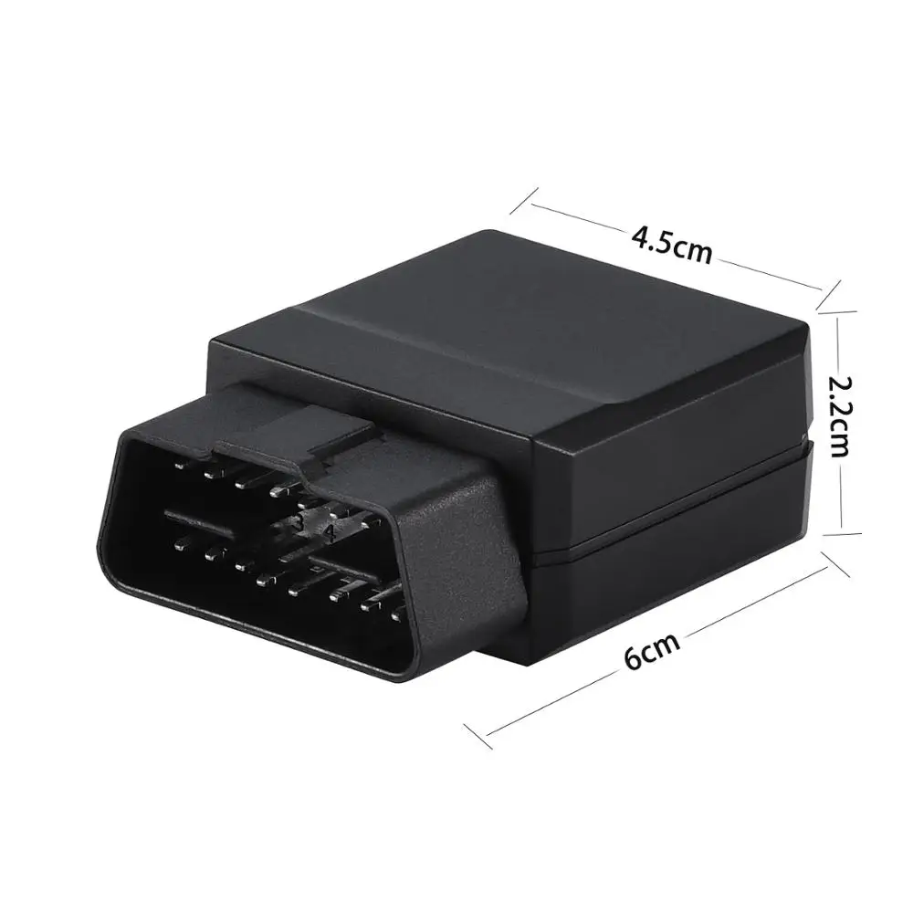 3Г WCDMA Mini OBD II GPS-Трекер ST-902W встроенным аккумулятором 16PIN устройство интерфейса для