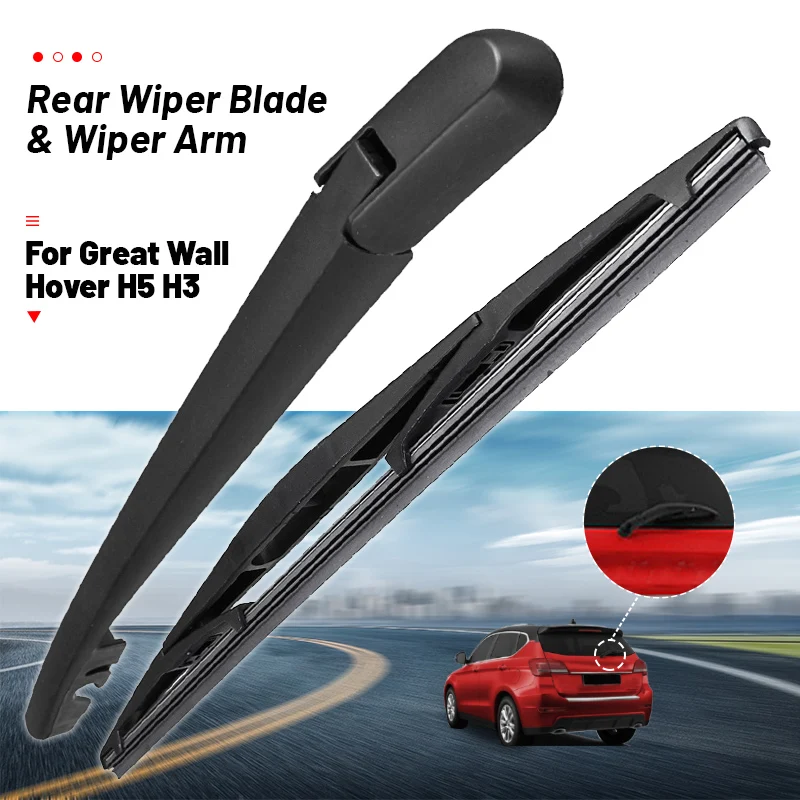 

2pcs Car Windscreen Rear Wiper Blade Windshield Wiper Arm Blades For Great Wall Hover H5 H3 Windscreen Wipers Car Accessories