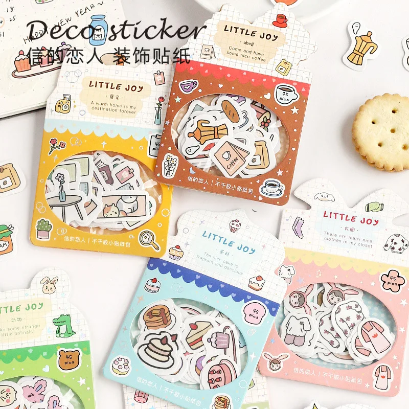 

Kawaii Memo Pad Creative Cute Sticky Notes Posted It Planner Stationery School Supplies Paper Stickers Cartoon girl handbook