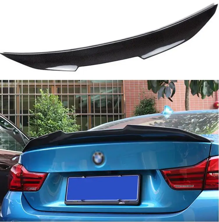 

High Quality CARBON FIBER REAR WING TRUNK LIP SPOILER FOR BMW F32 F33 F36 4 Series 420 428 430 435 2014-2018 (4STYLE)