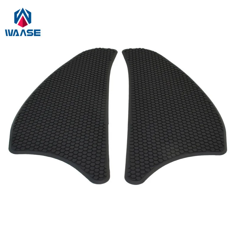 

waase Motorcycle Tank Pad Protector Sticker Decal Gas Knee Grip Tank Traction Pad Side For Kawasaki Versys 1000 2015-2020