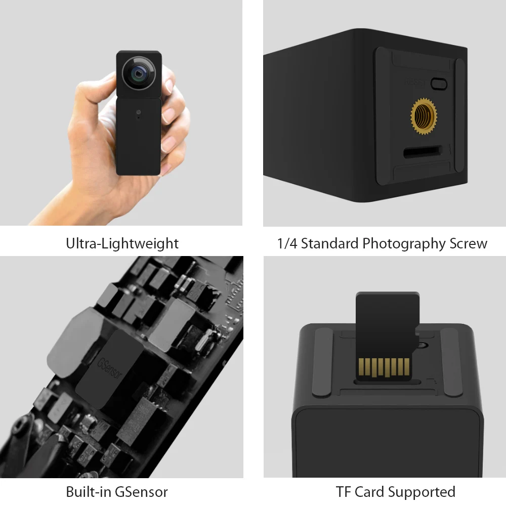Xiaomi Hualai Xiaofang 1080P FHD ip-камера с двойным объективом 360 панорамная камера вид Wifi Двусторонняя аудио поддержка VR для умного дома