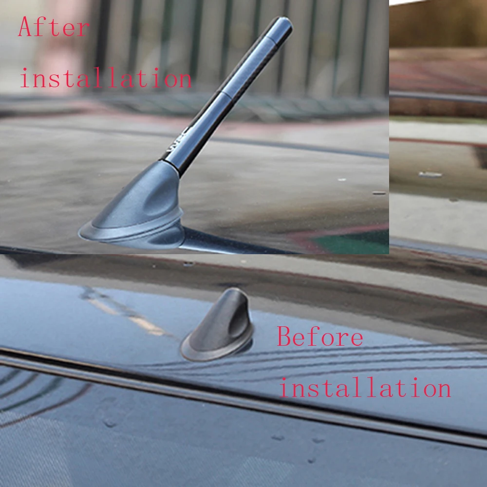 Короткая антенна Alijunda WRC углеродное волокно радиоантенна для Jeep Grand